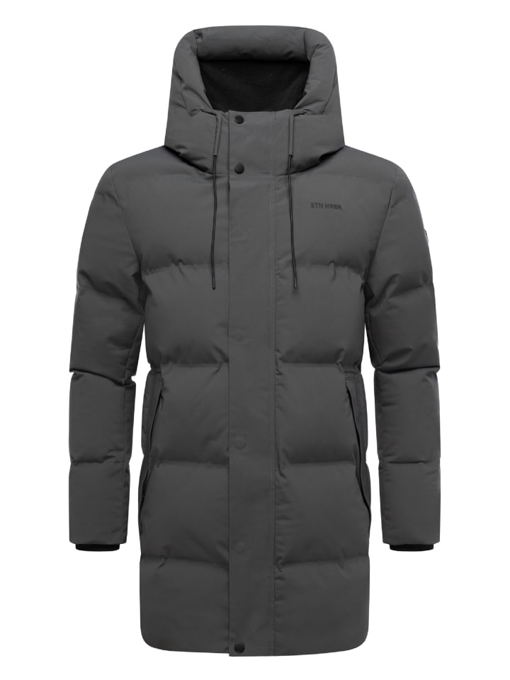 

Короткое пальто Darianoo XX антрацитового цвета STONE HARBOUR