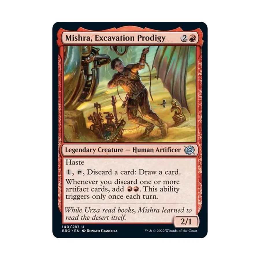 

CCG Мишра, гений раскопок (U), MTG - The Brothers War