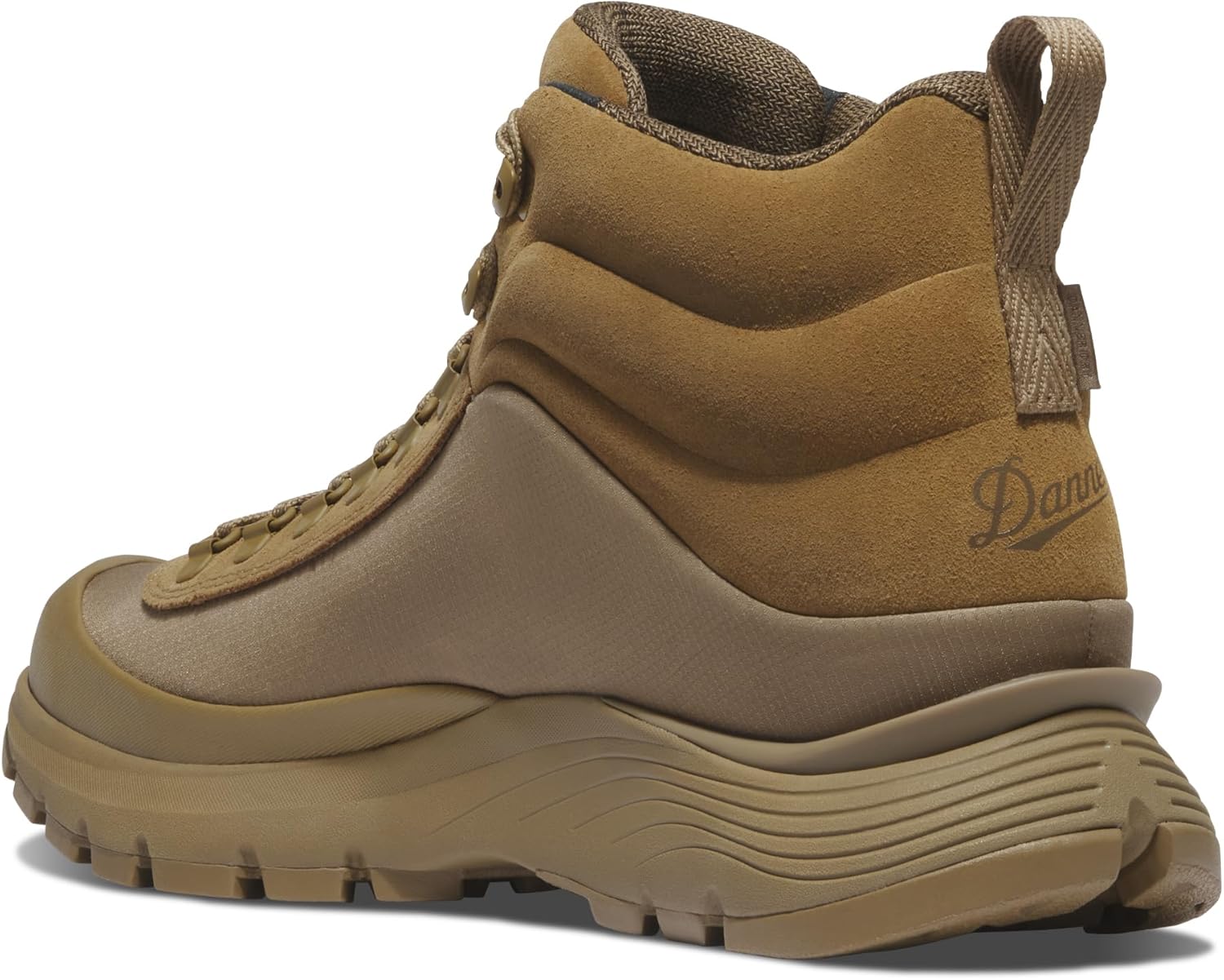 Мужские водонепроницаемые походные ботинки Danner Trail Trainer Mid 4, легкие, прочные, без утеплителя, для активного отдыха на улице, Coyote — фото 4