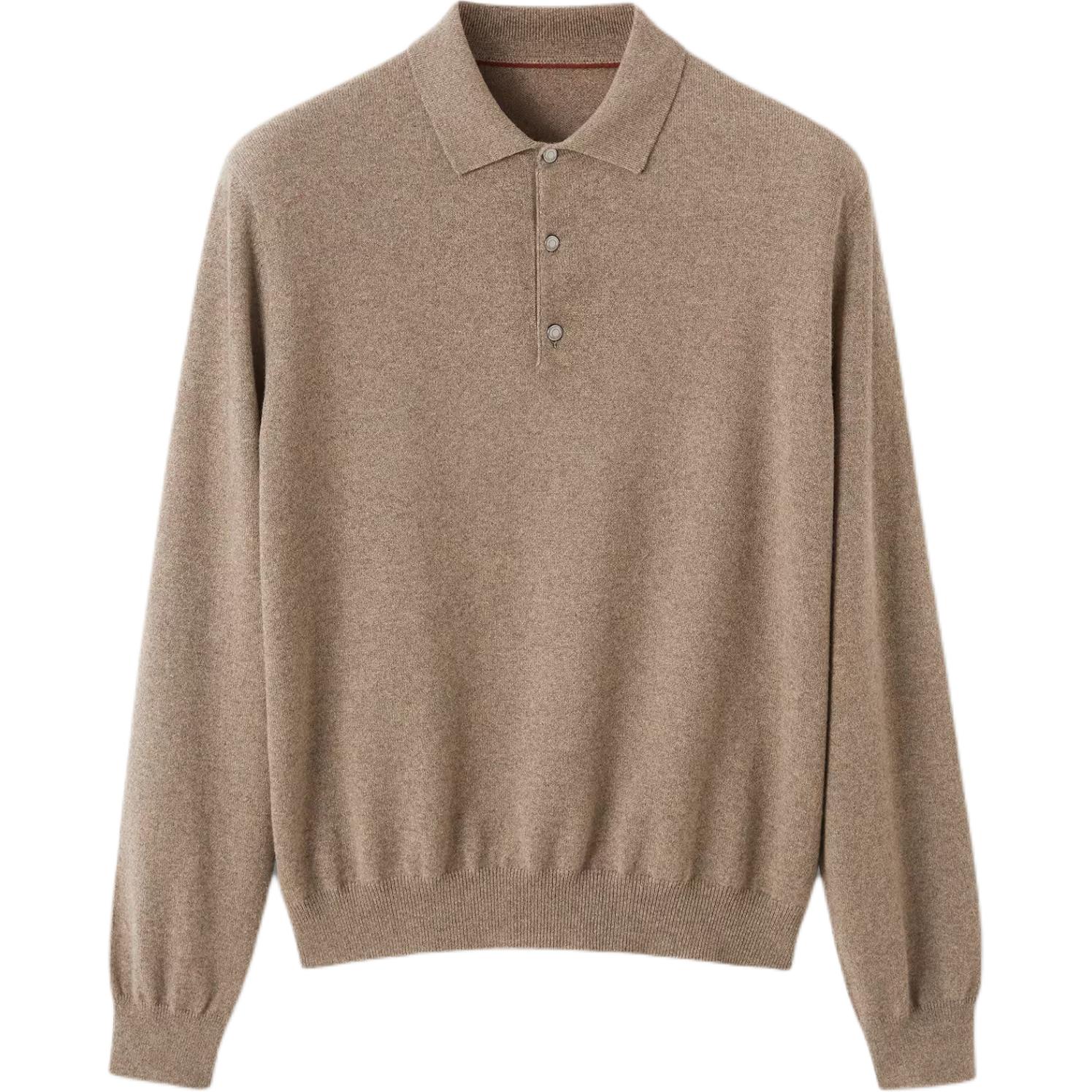 

Свитер из кашемира мужской SS26 Loro Piana, rustic коричневый blend