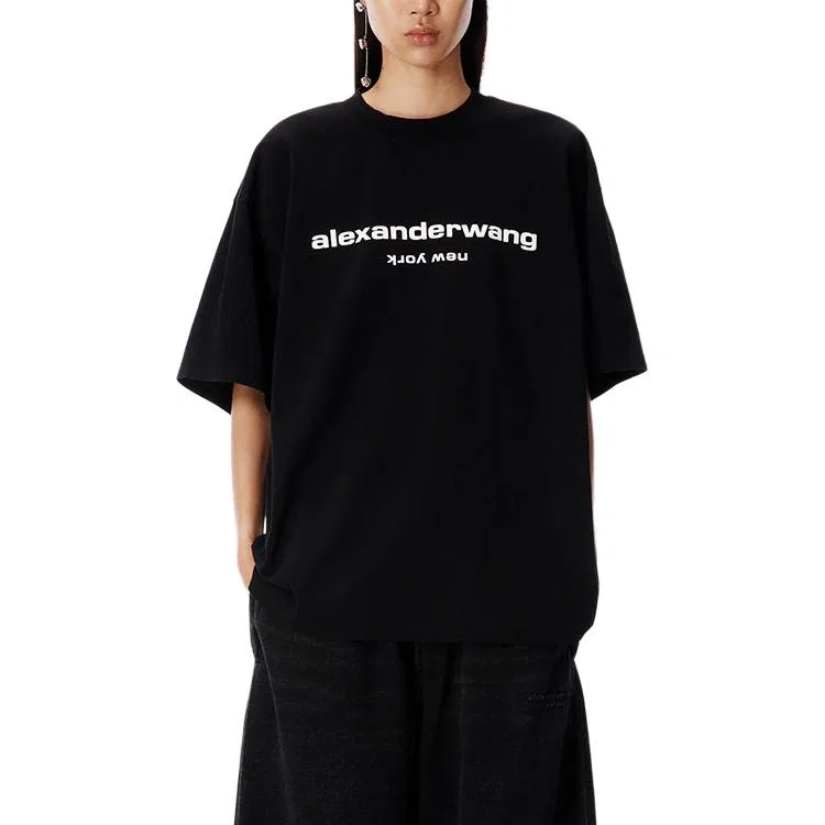 Футболка SS26 Unisex Alexander Wang, Black — фото 4