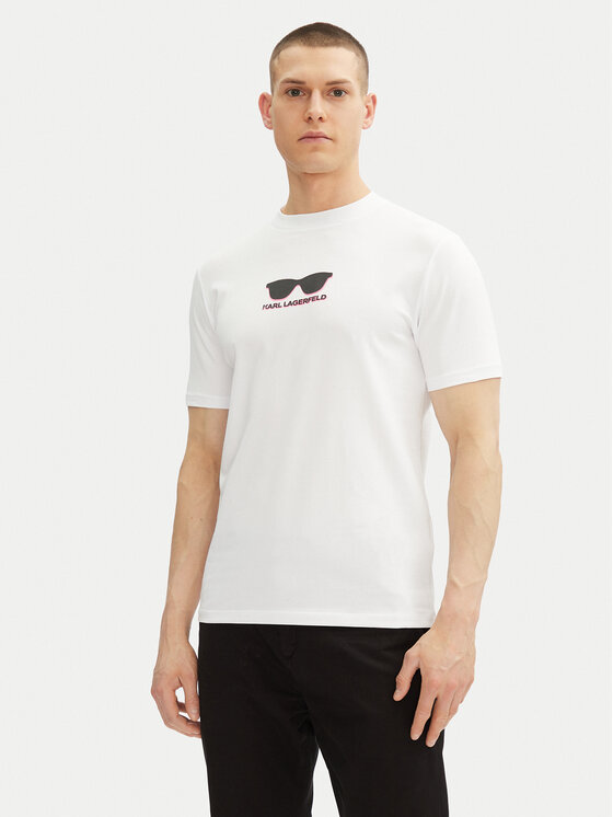 

Футболка обычного кроя 755400 552235 Karl Lagerfeld, белый