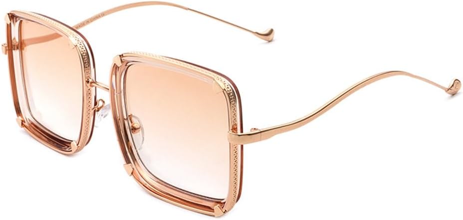 

Роскошные панк-солнцезащитные очки для мужчин, модные классические очки в полной оправе, защита от УФ-излучения UV400, нейтральные, для женщин, ретро-очки, солнцезащитные очки для женщин, SUN148 Generic, Brown