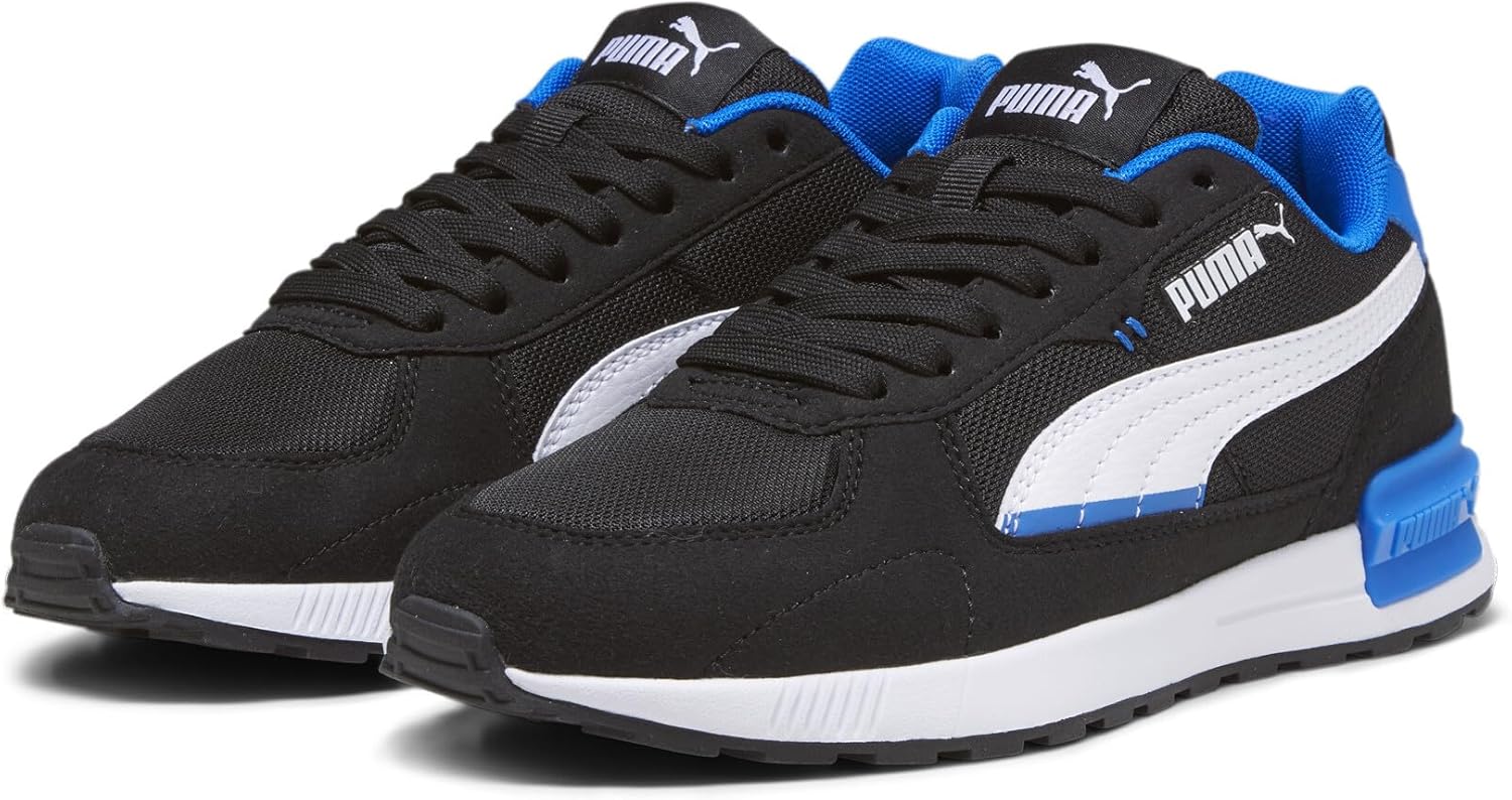 Кроссовки Puma Graviton для детей и подростков, белый/черный/синий — фото 3