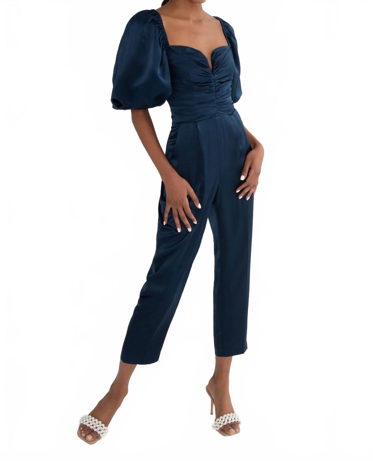 

Комбинезон Ink Santucci синего цвета Amanda Uprichard