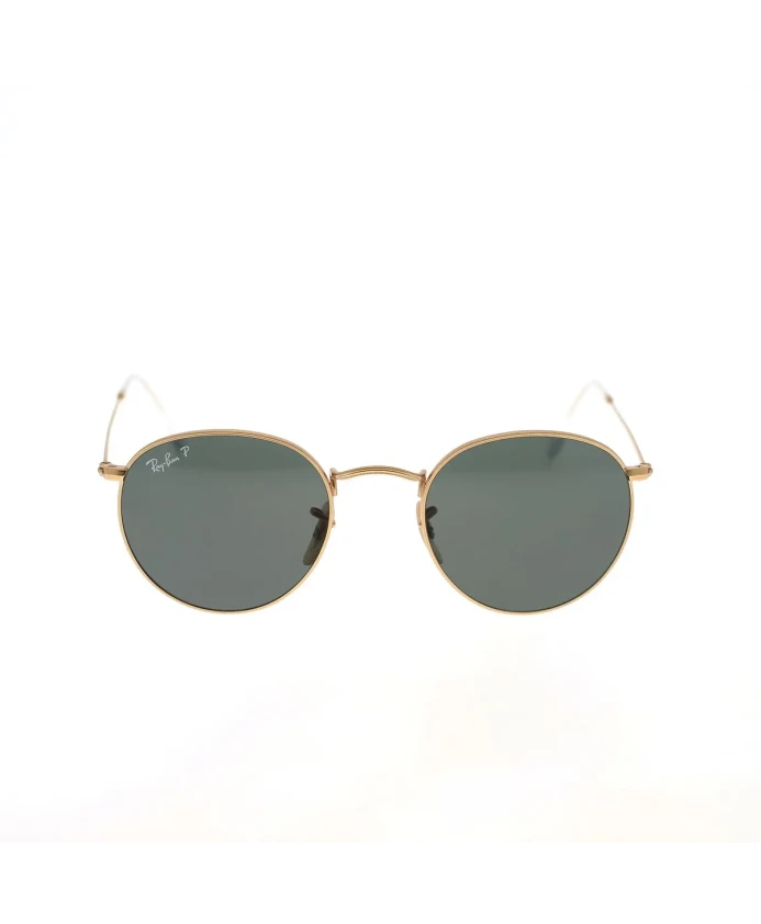 

Ретро круглые металлические поляризованные солнцезащитные очки Ray-Ban, желтый