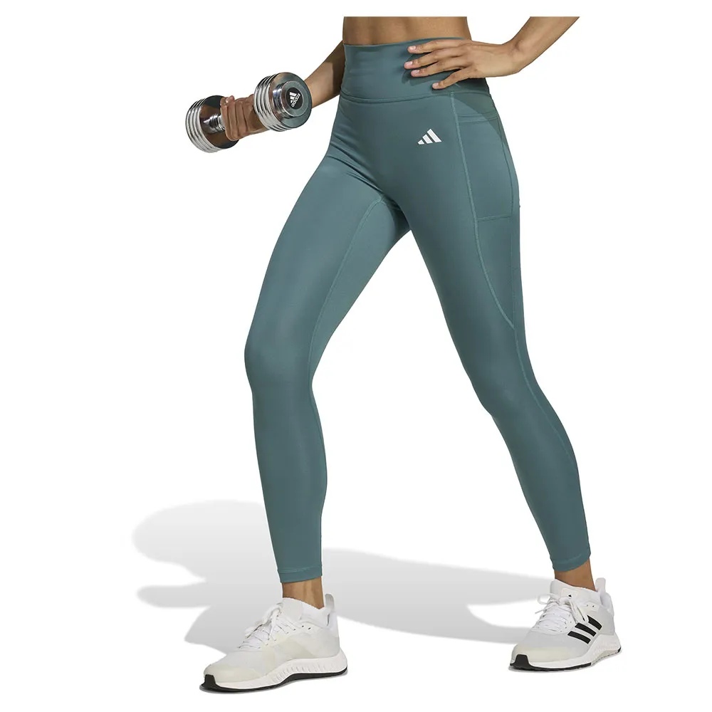 

Леггинсы adidas Optime Essentials No Front Rise Seam 7/8, серый