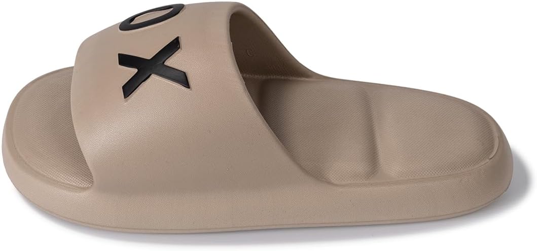 

Мужские и женские шлепанцы ILINXUAN с высокой эластичной подошвой, толстым дном, парные, модные, для дома, ванной, на открытом воздухе и для сада, хаки