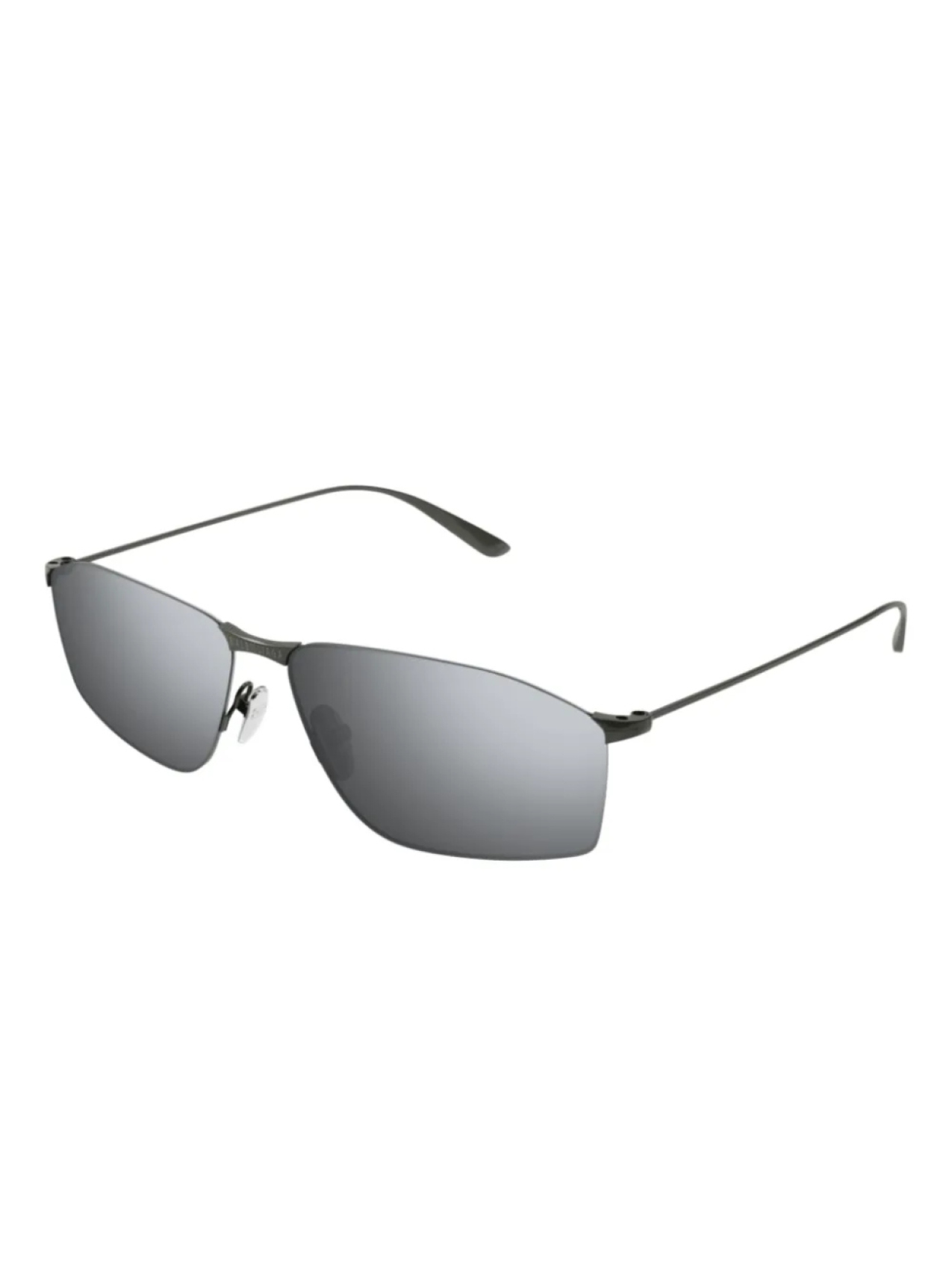Прямоугольные солнцезащитные очки Balenciaga Eyewear, черный — фото 2