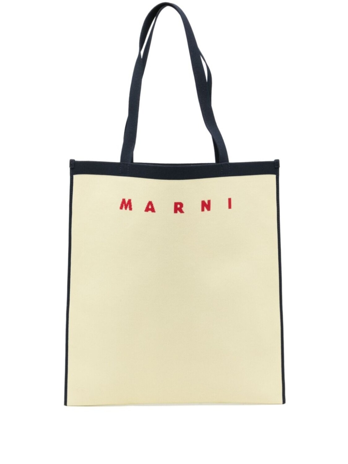

Жаккардовая сумка-тоут Marni, синий