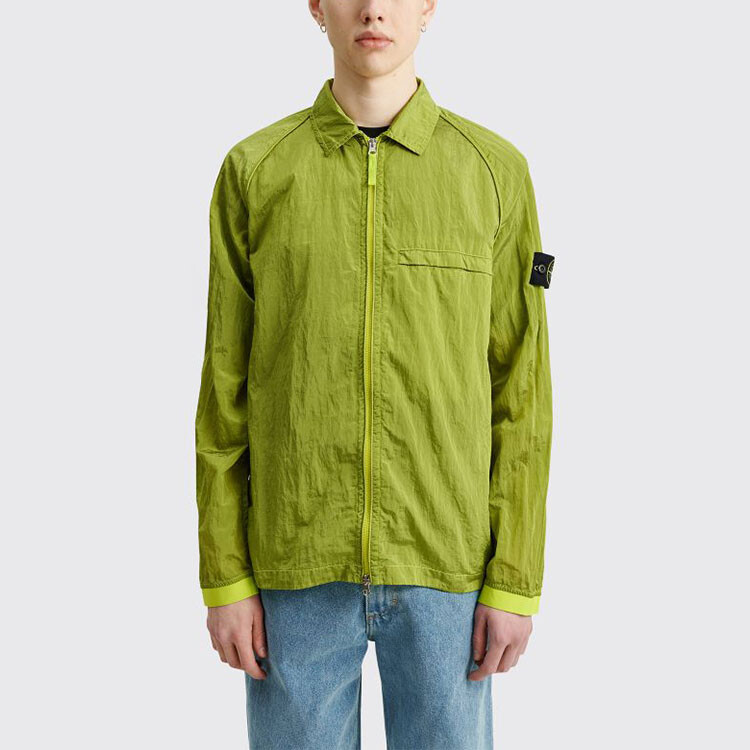 Куртка мужская лимонная Stone Island, цвет Lemon — фото 3