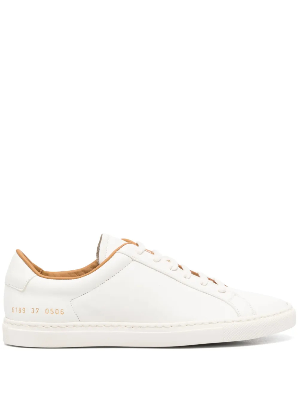 Летние ретро-кеды Common Projects, белый