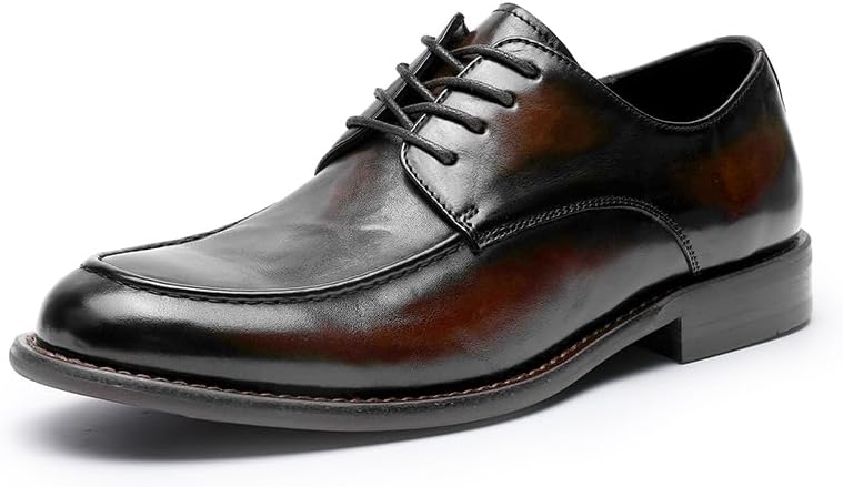 

Мужские оксфорды на шнуровке, кожаные деловые туфли Desai, коричневый