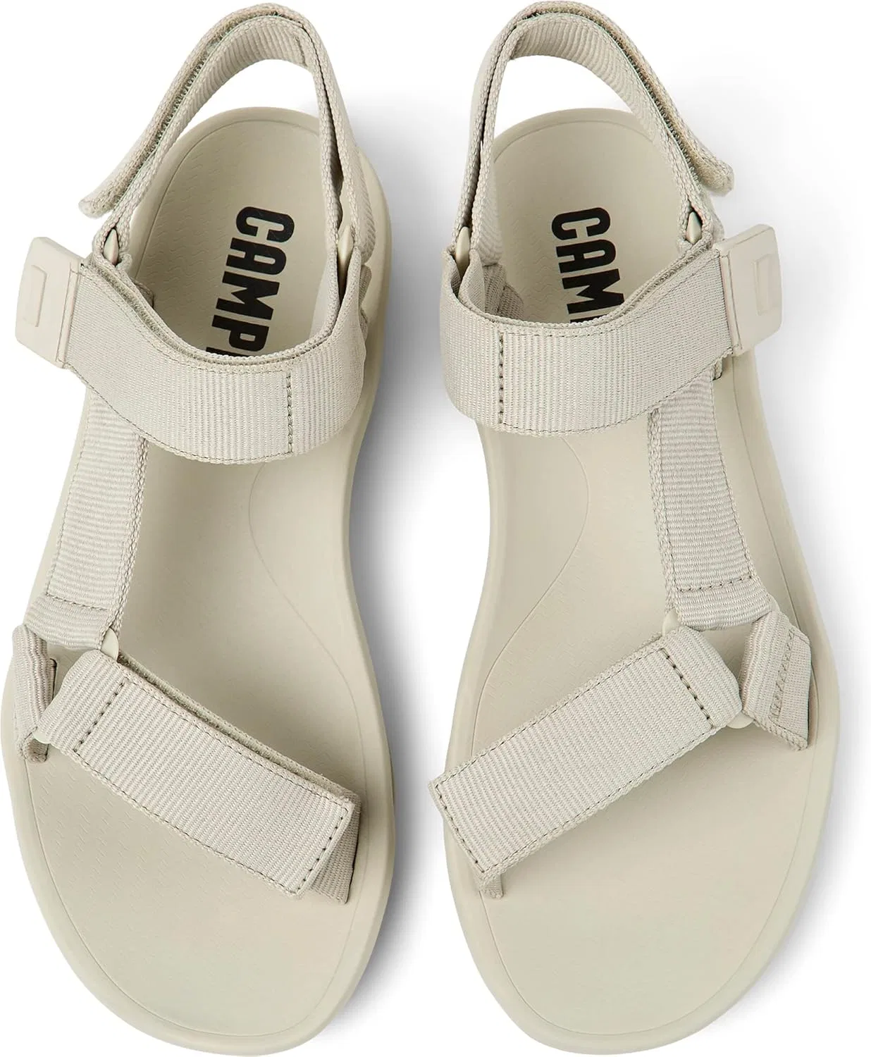 Сандалии T-Strap Camper, светло-пастельный серый — фото 3