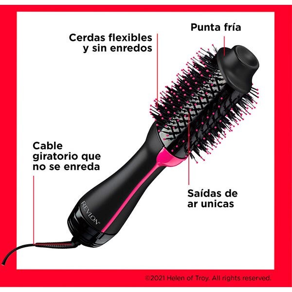 Одношаговый объемный прибор 1 шт Revlon Utensilios Cabello — фото 4