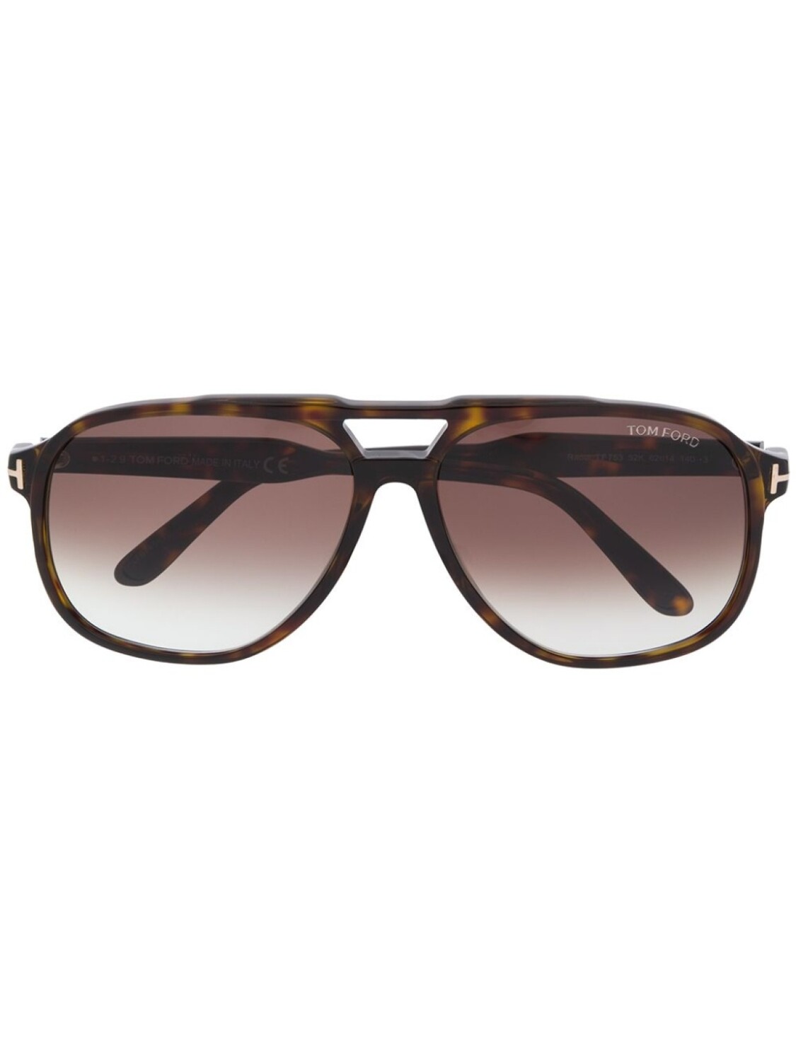 

Солнцезащитные очки-авиаторы TOM FORD Eyewear, коричневый