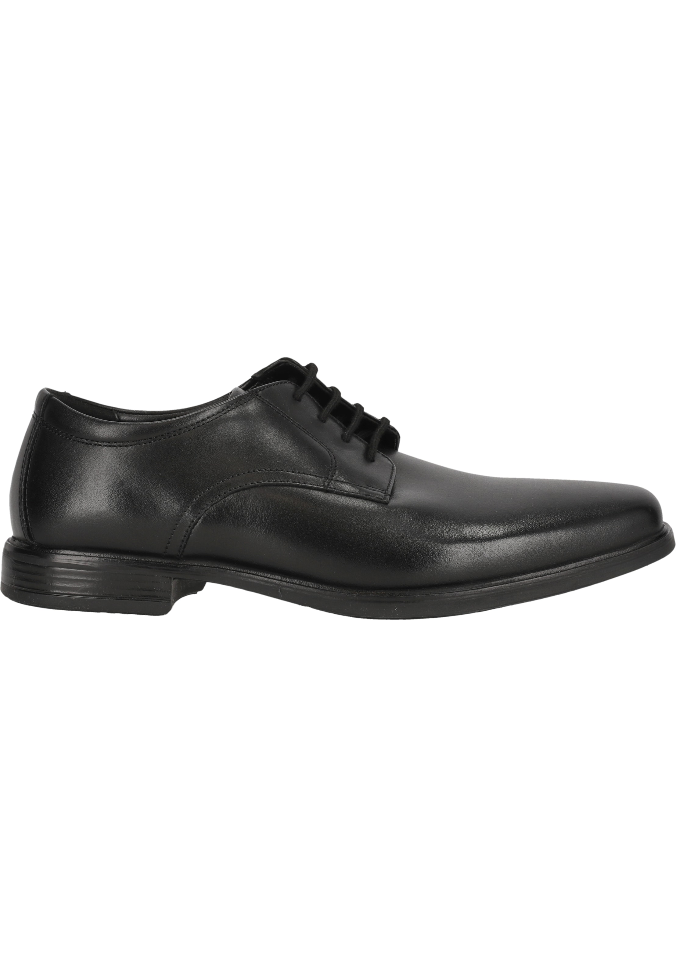 CLARKS Шнурованные туфли 'Howard Walk' в черном цвете — фото 4