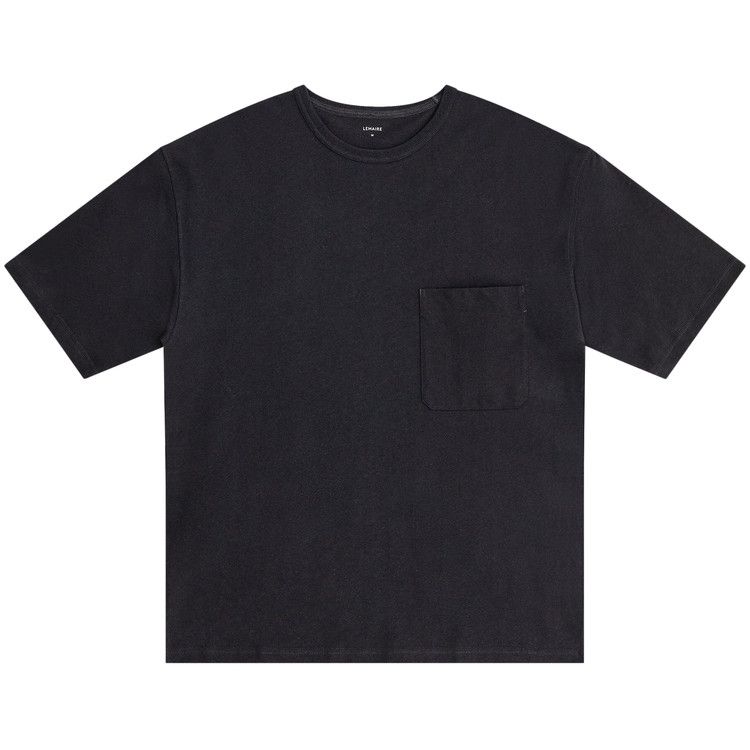 

Футболка Lemaire Boxy Short-Sleeve T-Shirt, Jet Black