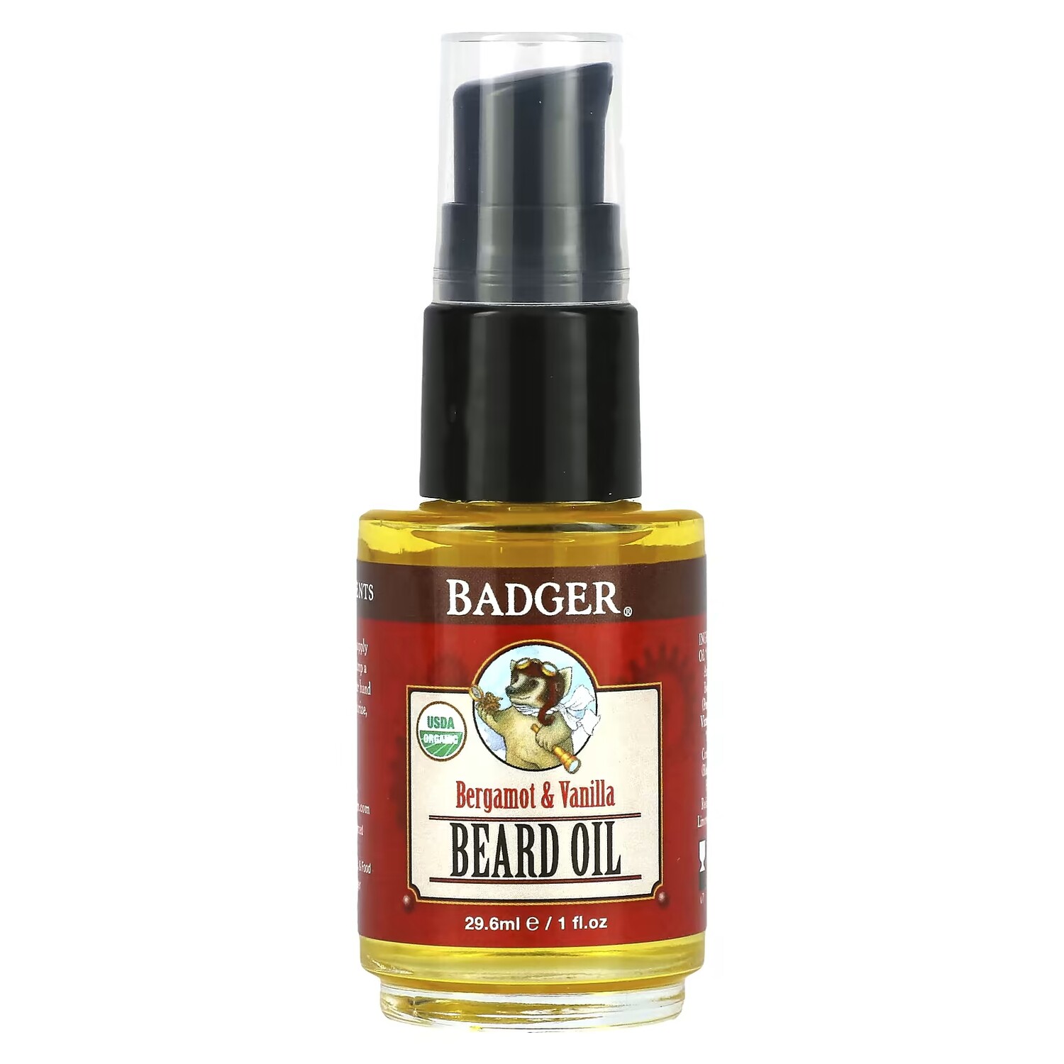

Масло для бороды с бергамотом и ванилью Badger Company Navigator Class, 29,6 мл