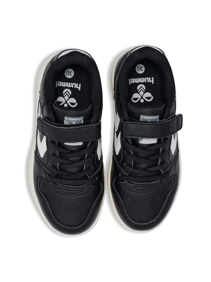 Hummel Эластичные кроссовки на шнуровке St Power lifestyle kids антрацитового цвета — фото 3