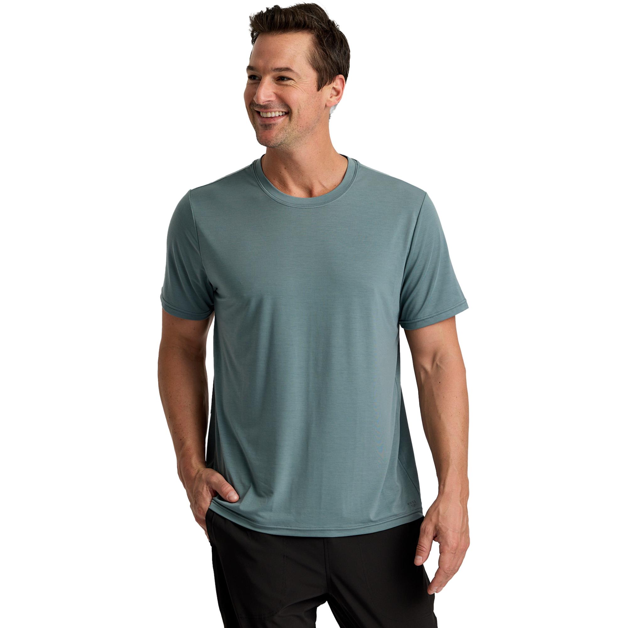 

Мужская легкая футболка Elevate Free Fly, Stormy Sea, Синий, Мужская легкая футболка Elevate Free Fly, Stormy Sea