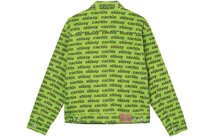 Куртка X CPFM унисекс зеленая Stussy, зеленый — фото 2
