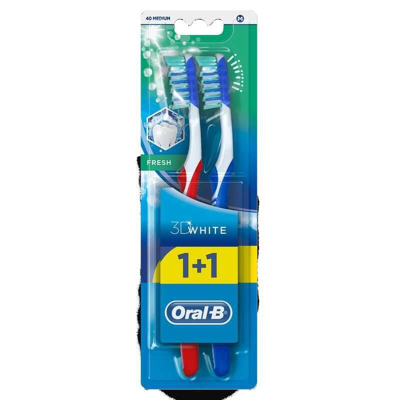 

Oral-B 3D White зубная щетка, 2 шт.