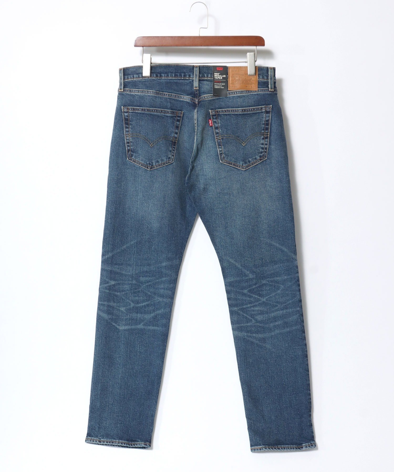 Джинсы Levi's 502, винтажная стирка. Levi'S, Indigo Blue — фото 2