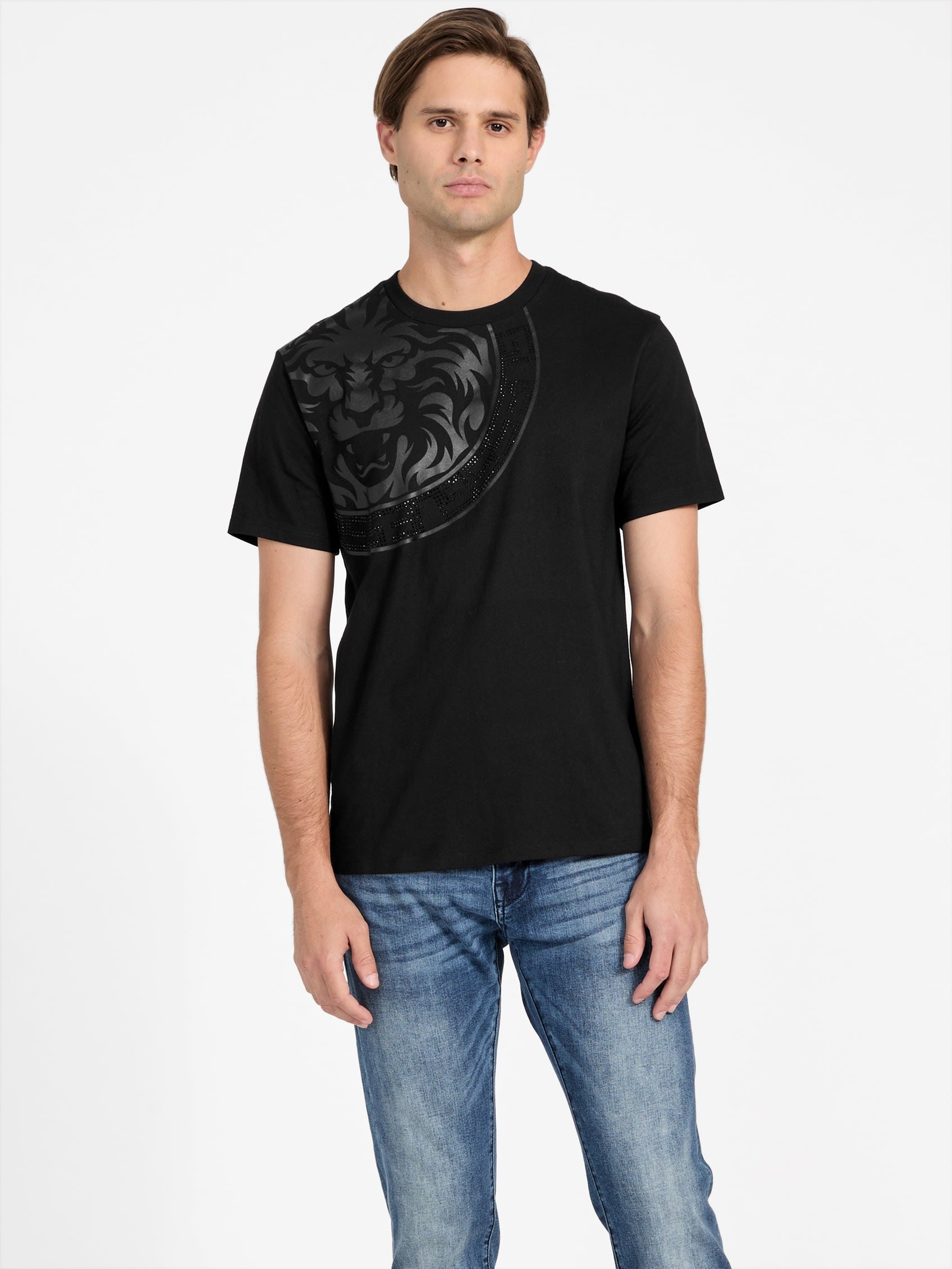 

Футболка Eco Atter Lion Guess Factory, черный