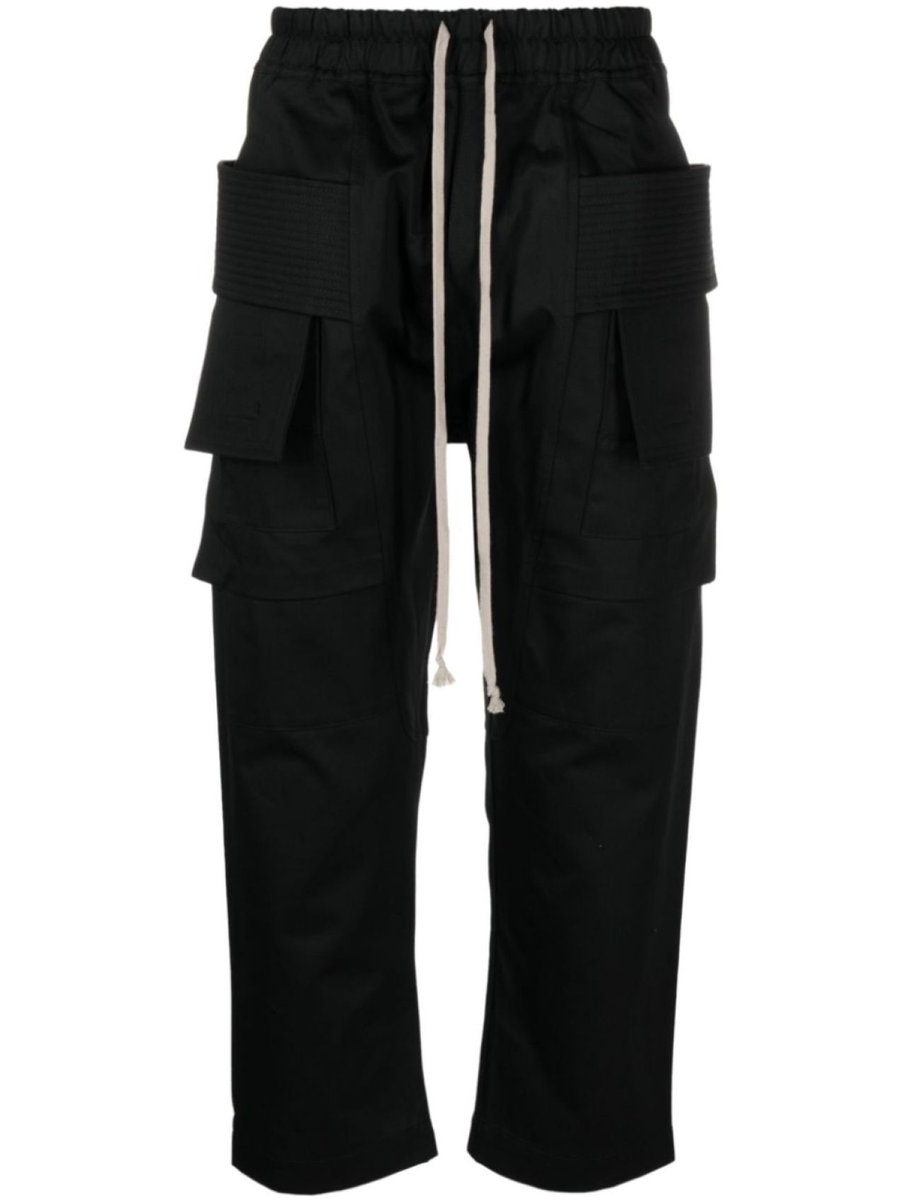 

Rick Owens DRKSHDW укороченные брюки карго, черный