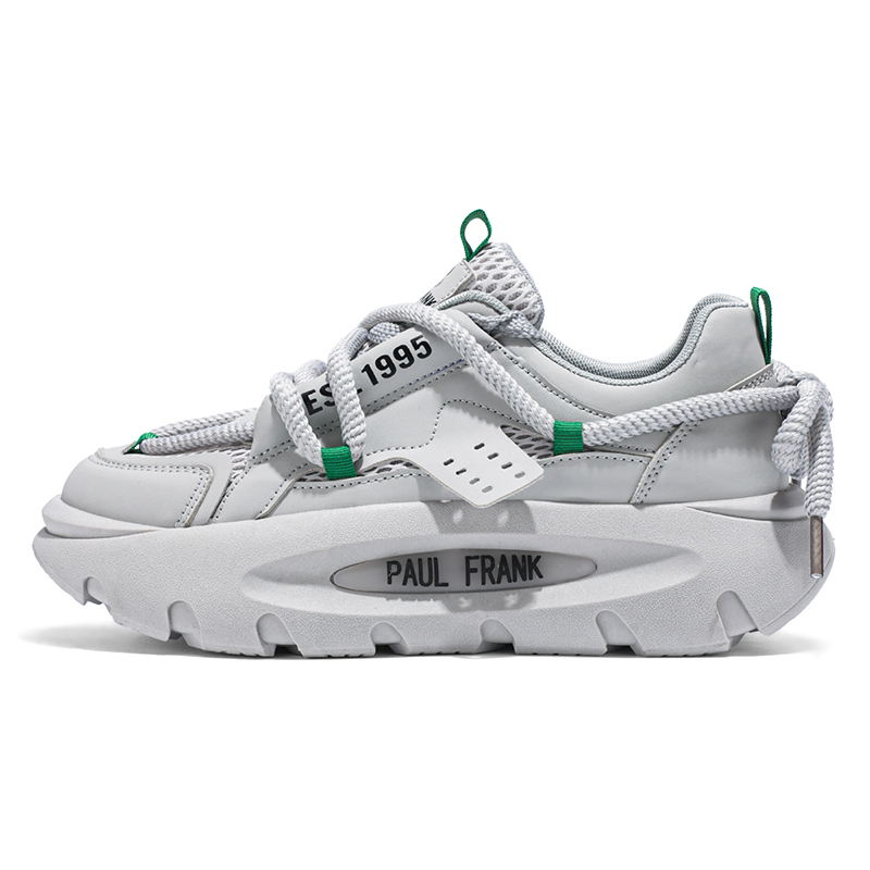 

PAUL FRANK Амортизирующие кроссовки с отскоком дышащие низкие повседневные мужские черные, цвет Black