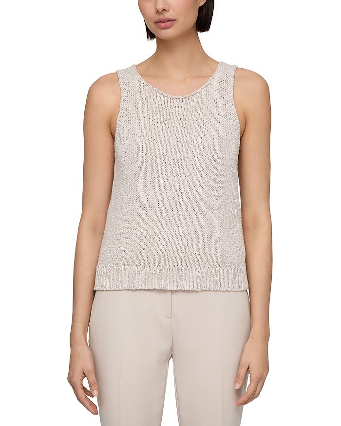 

Свитер с круглым вырезом Lafayette 148 New York, коричневый/бежевый