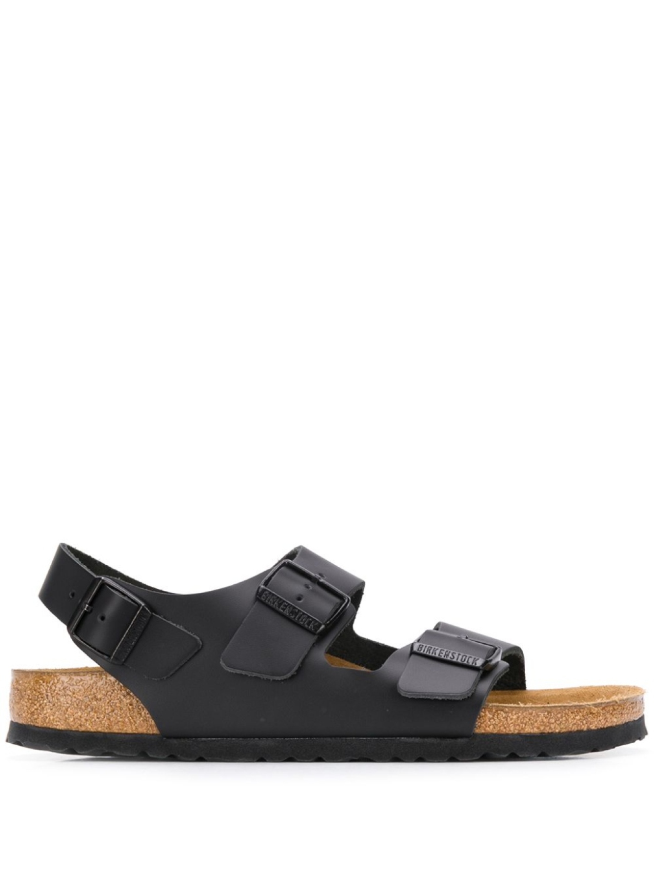 

Birkenstock сандалии Milano с пряжками, черный