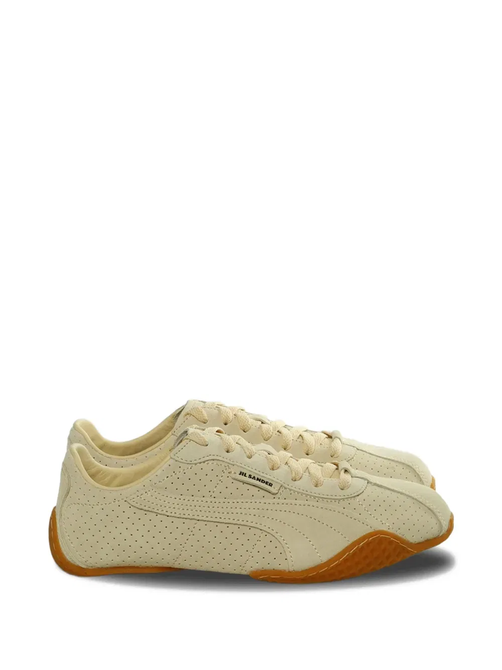 Перфорированные кроссовки на шнуровке X jil sander Puma, нейтральный