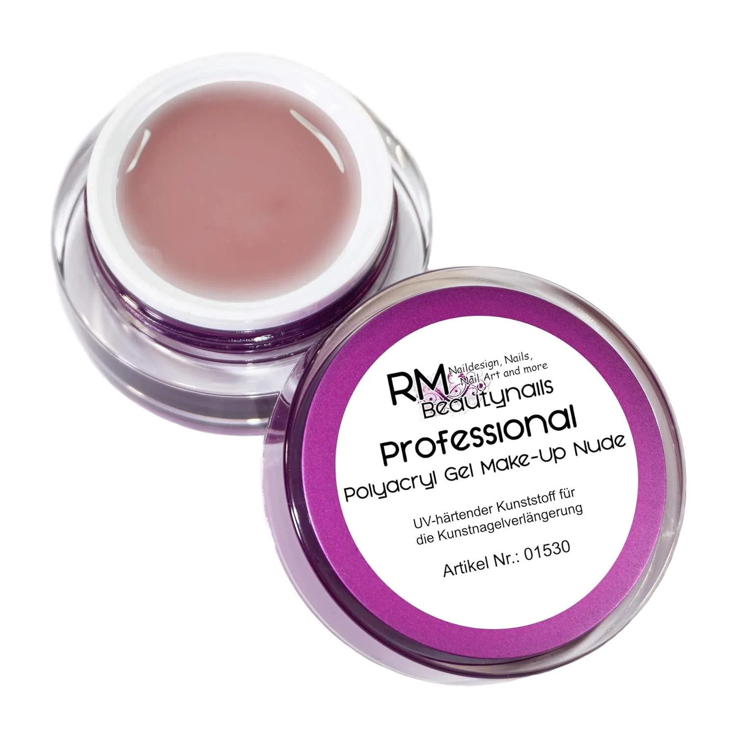 Полиакриловый гель для наращивания ногтей Professional Line, 15 мл Rm Beautynails