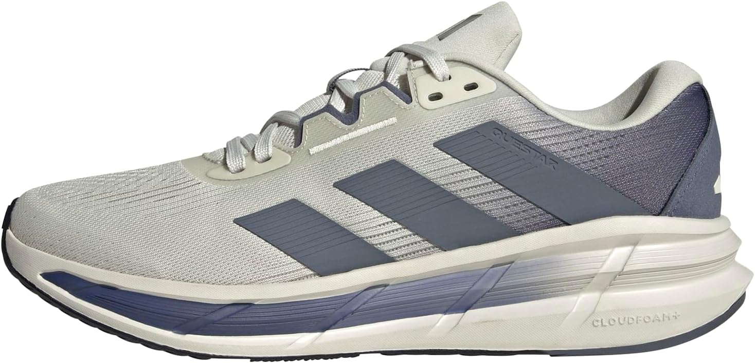 

Мужские кроссовки Adidas Questar 3 для бега, Orbit Grey/Onix/Orbit Grey