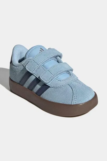 Кроссовки детские VL COURT 3.0 Adidas, синий — фото 2