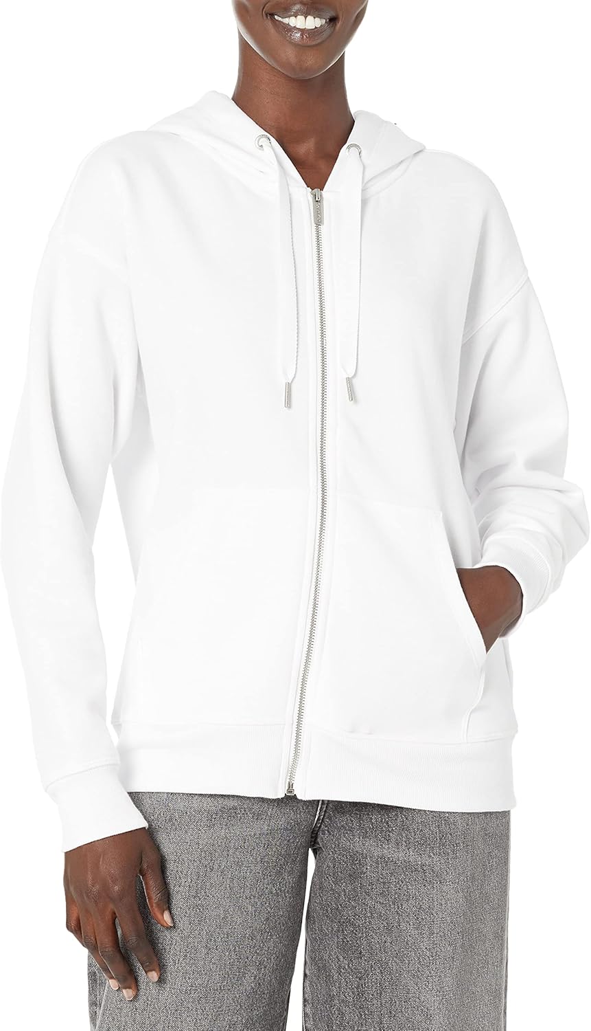 

Женская толстовка Calvin Klein из эко-флиса, White
