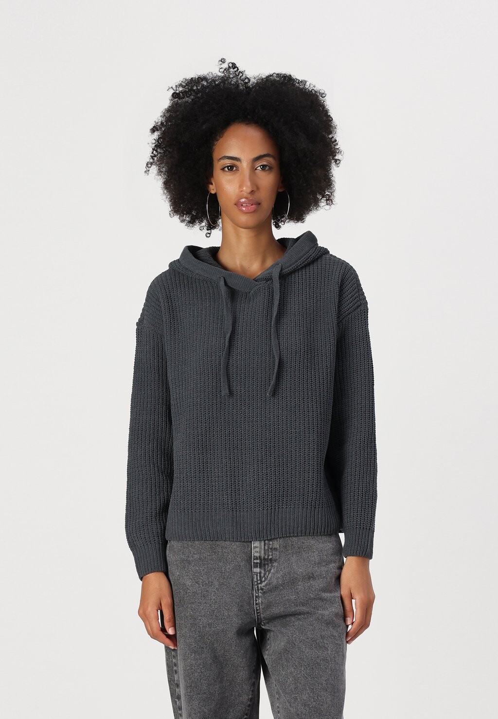

Толстовка с капюшоном VMNEAT HOOD Vero Moda, серый