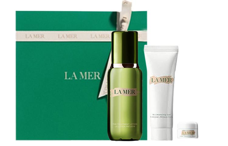 

HAILANZHIMI набор для ухода за кожей с эссенцией, кремом и очищающим средством успокаивающее увлажняющее очищение 30мл+100мл+15мл LA MER