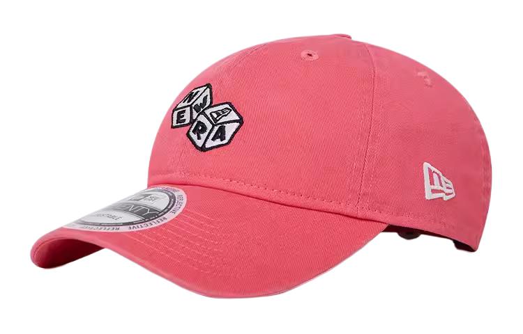 

New Era Хлопковая бейсболка унисекс розовая, Pink