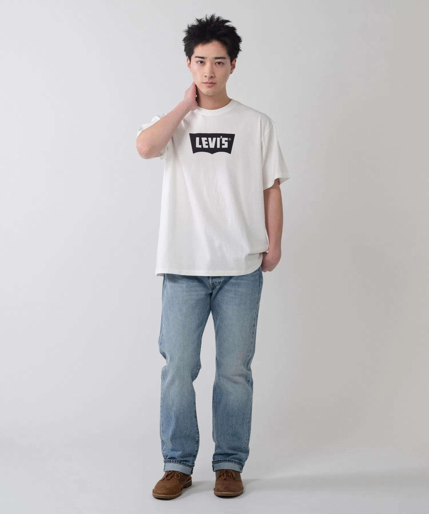 Джинсы Levi's 501(R), цвет «средний индиго». — фото 4