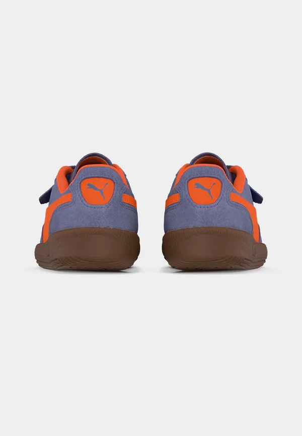 Кроссовки унисекс palermo jr Puma, Gray Sky/Melon Glow — фото 4