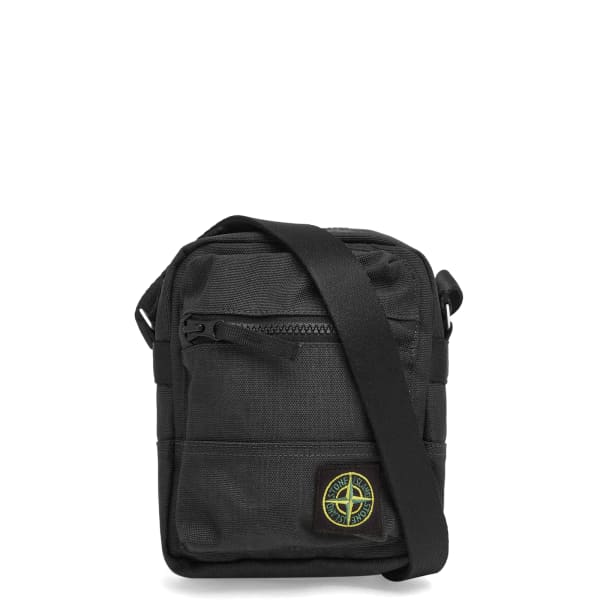 

Сумка через плечо из обработанной смолой кордуры Stone Island, серый