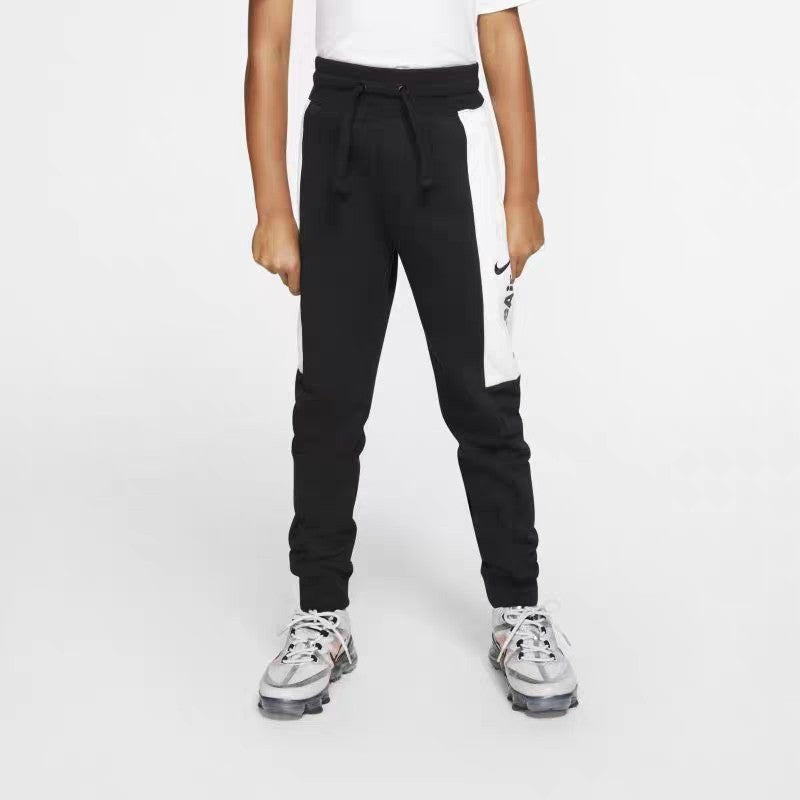 (GS) B Брюки Nike Sportswear NKE Air, черные — фото 2