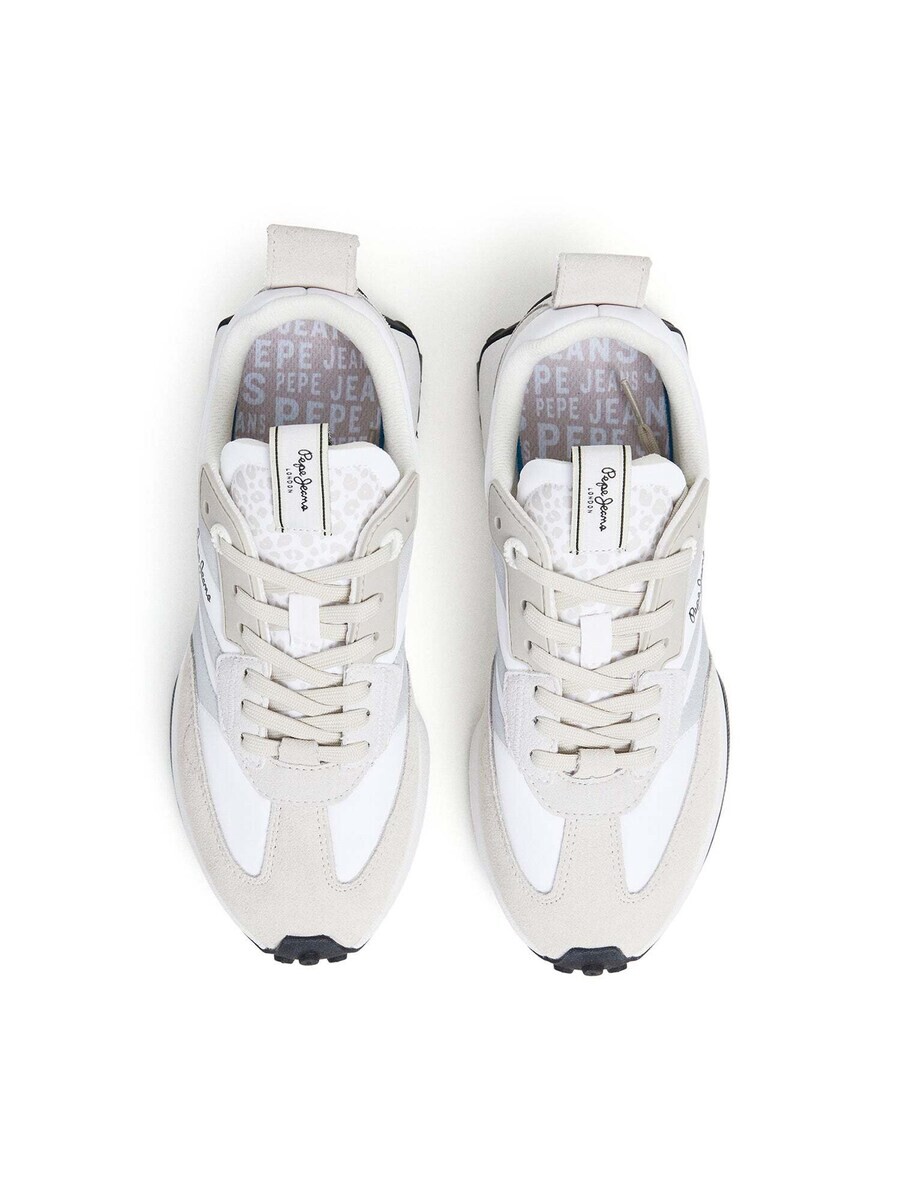 Кроссовки Pepe Jeans Sneakers LUCKY TOP, белый — фото 2