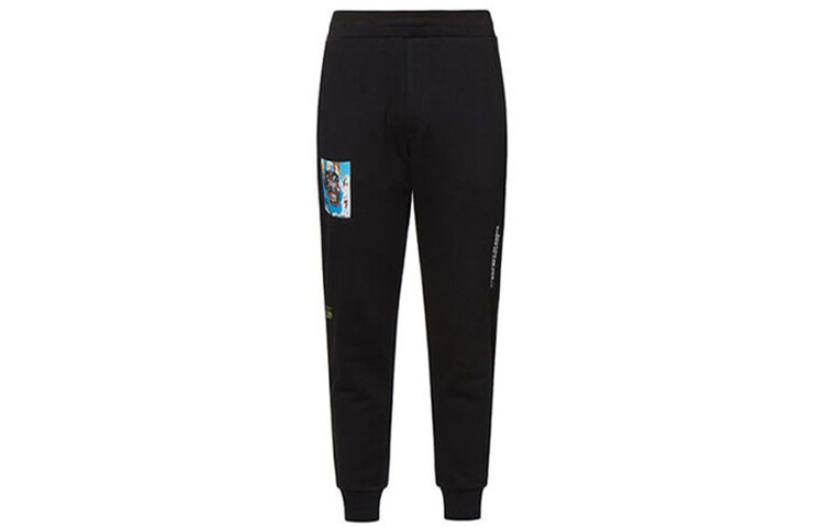 

Повседневные брюки мужские черные Evisu, черный