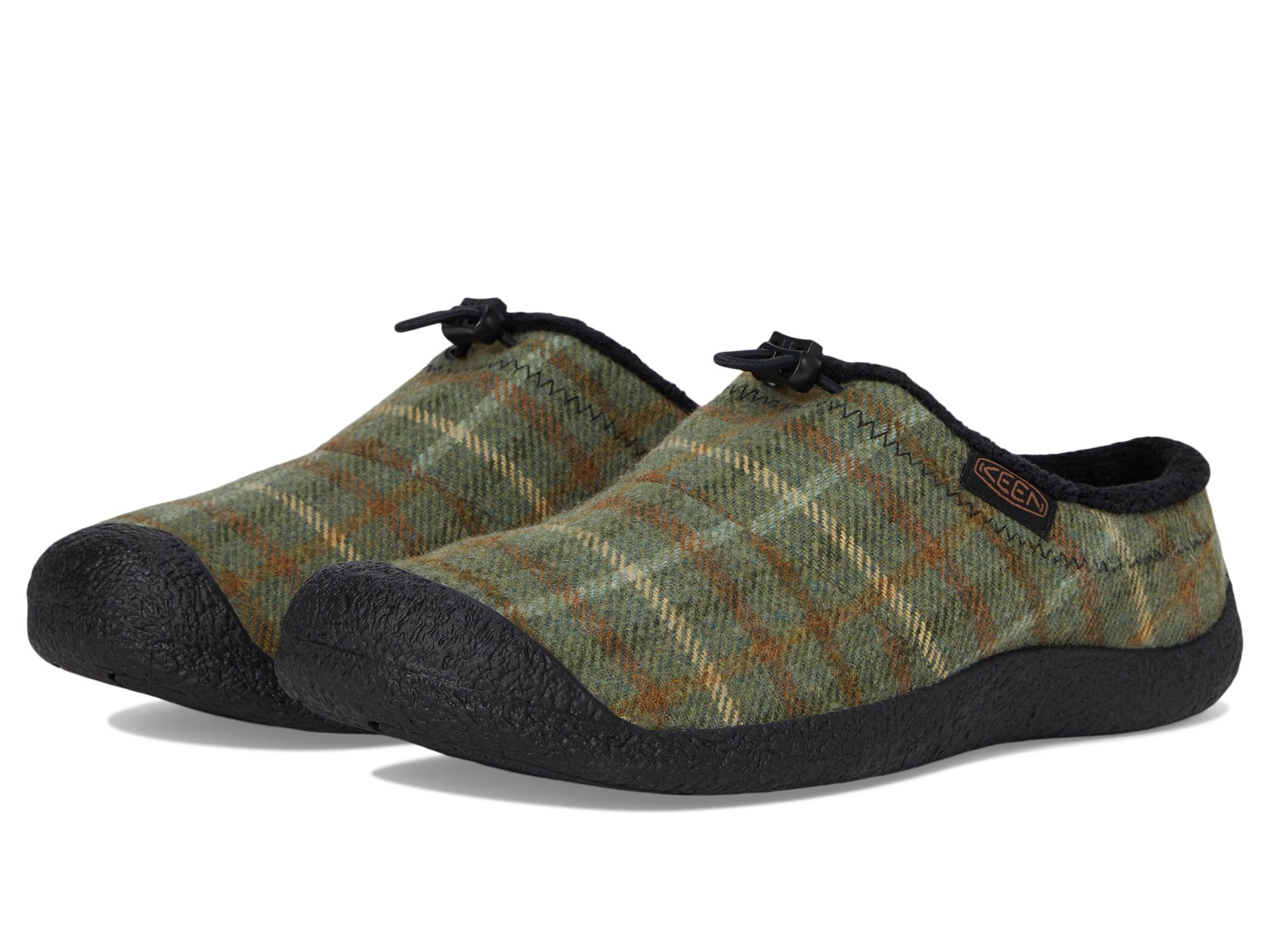 

Тапочки KEEN Howser III Slide, цвет Black/Bison