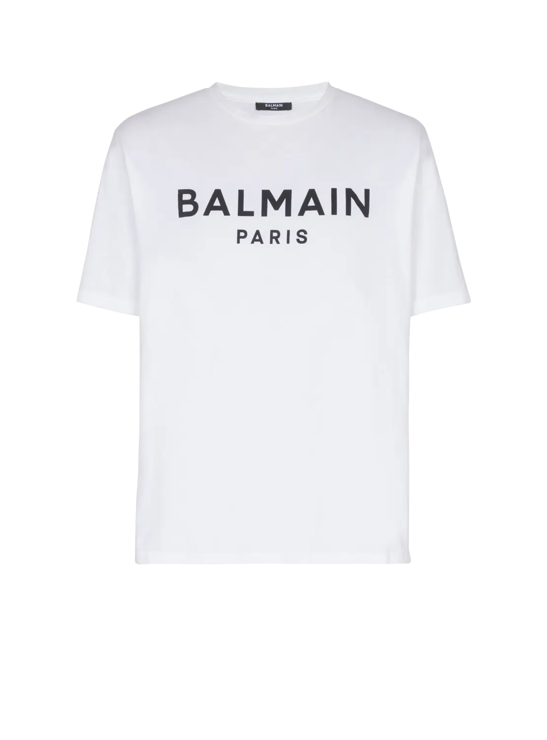 

Футболка с принтом Balmain Paris, белый/темно-синий/черный/зеленый