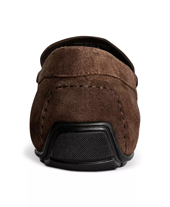 Мужские лоферы Cleveland Driver Slip-On из кожи Anthony Veer, коричневый — фото 3